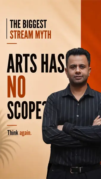 Instagram reel by Anshul Wadhwa: Where the Arts stream can lead