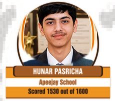 Hunar Pasricha — Scored 1530/1600 on the SAT