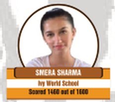 Smera Sharma — Scored 1460/1600 on the SAT