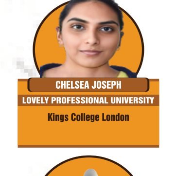 Chelsea Joseph — Secured an international university offer
