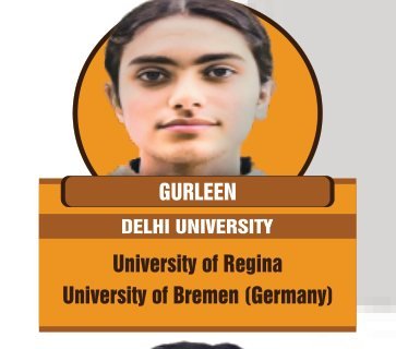 Gurleen — Secured an international university offer