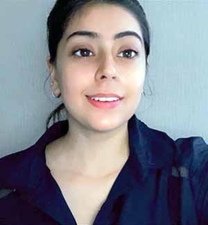 Aaina Chopra — Admitted to NMIMS Mumbai