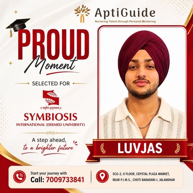 Luvjas — Selected at Symbiosis International (Deemed University)