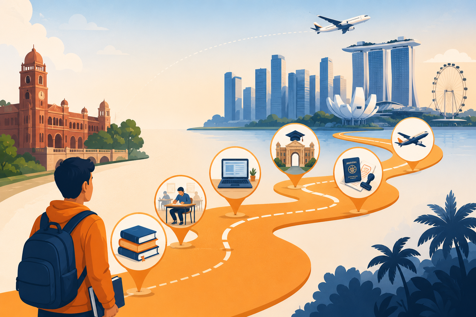 Study in Singapore from Jalandhar